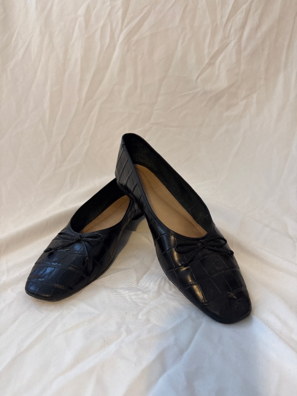 SCHUTZ Leather Ballet Flats